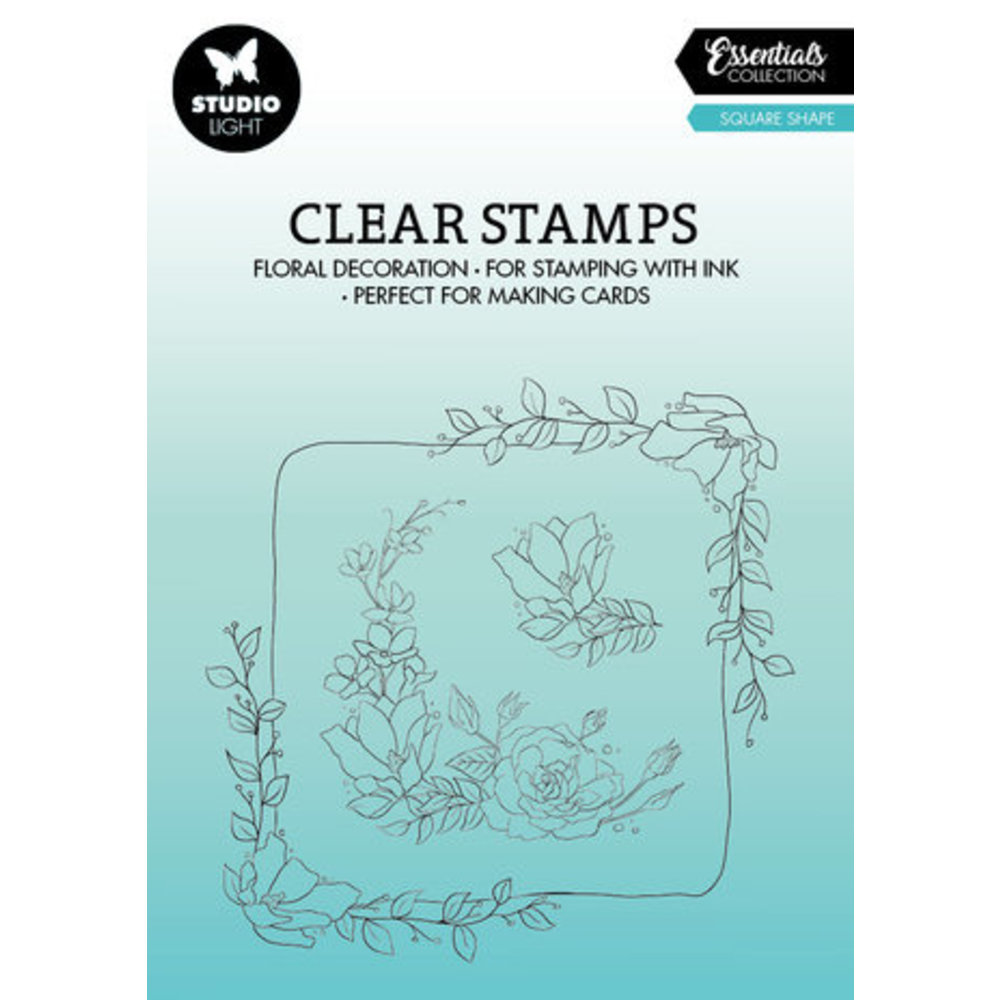 Studio Light Essentials Clear Stamp Square Shape (SL-ES-STAMP362 ...