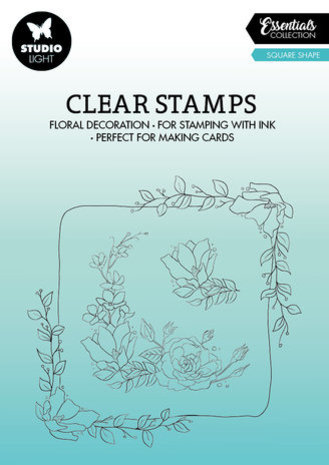 Studio Light Essentials Clear Stamp Square Shape (SL-ES-STAMP362) Studio Light Essentials Clear Stamp Square Shape (SL-ES-STAMP362)