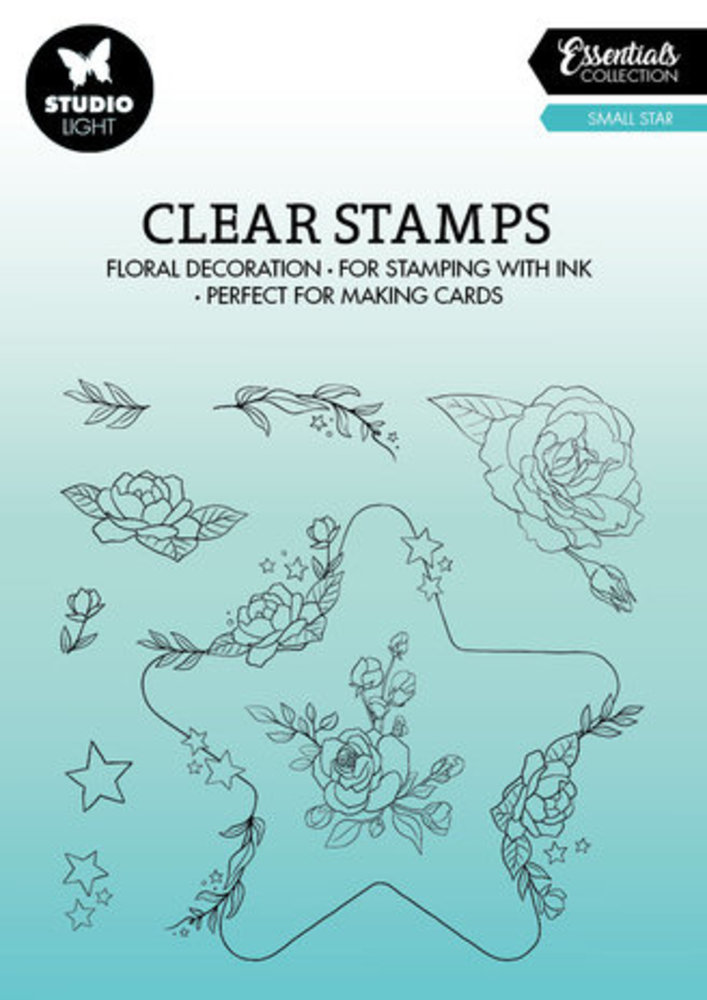 Studio Light Essentials Clear Stamp Small Star (SL-ES-STAMP366) Studio Light Essentials Clear Stamp Small Star (SL-ES-STAMP366)