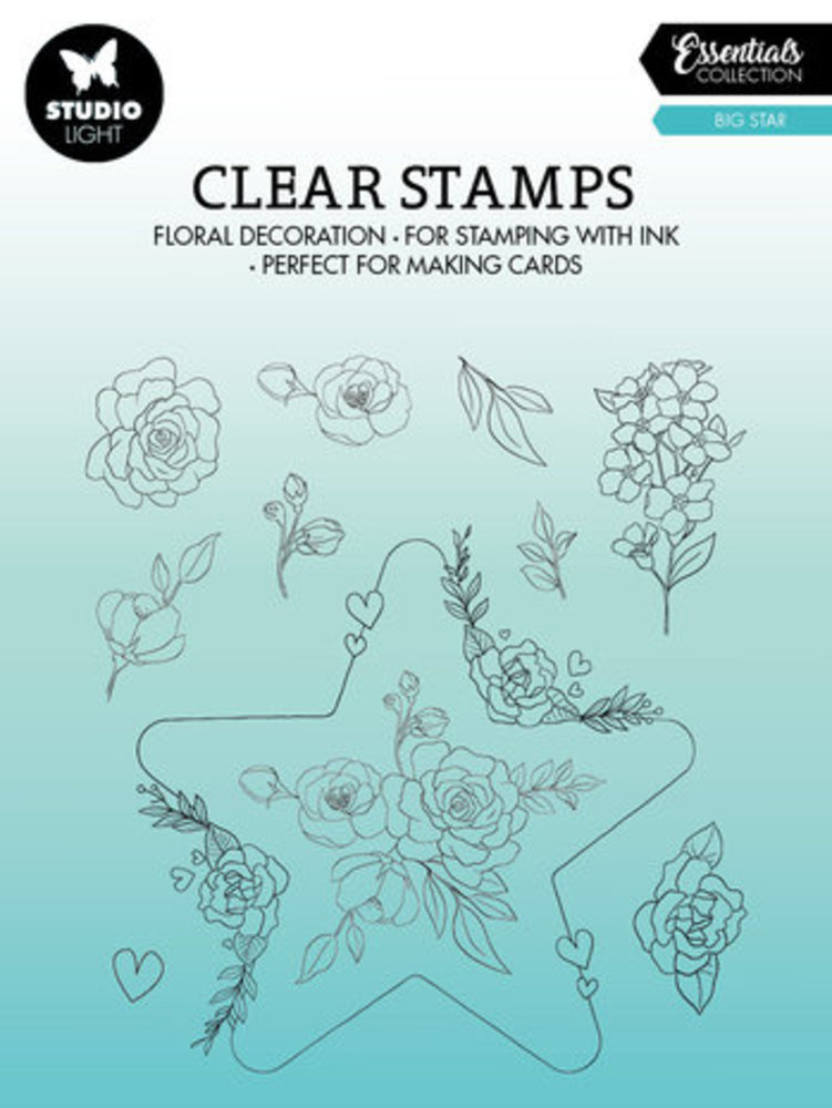 Studio Light Essentials Clear Stamp Big Star (SL-ES-STAMP367) Studio Light Essentials Clear Stamp Big Star (SL-ES-STAMP367)