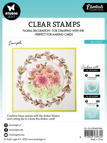 Studio Light Essentials Clear Stamp Big Circle (SL-ES-STAMP368)