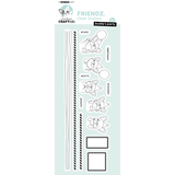 Creative Craftlab Friendz Clear Stamps Buddy's Party (CCL-FR-STAMP348)
