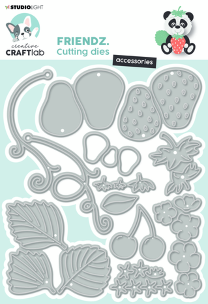 Creative Craftlab Friendz Dies Strawberries Accessoires (CCL-FR-CD478)
