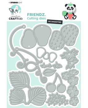 Creative Craftlab Friendz Dies Strawberries Accessoires (CCL-FR-CD478) Creative Craftlab Friendz Dies Strawberries Accessoires (CCL-FR-CD478)