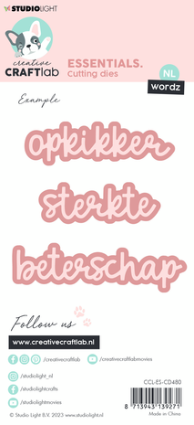 Creative Craftlab Essentials Dies Wordz Beterschap (CCL-ES-CD480)