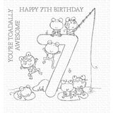 My Favorite Things Number Fun 7 Clear Stamps (RAM-043)