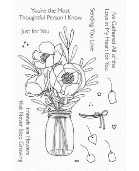 My Favorite Things Gathered with Love Clear Stamps (SY-55)