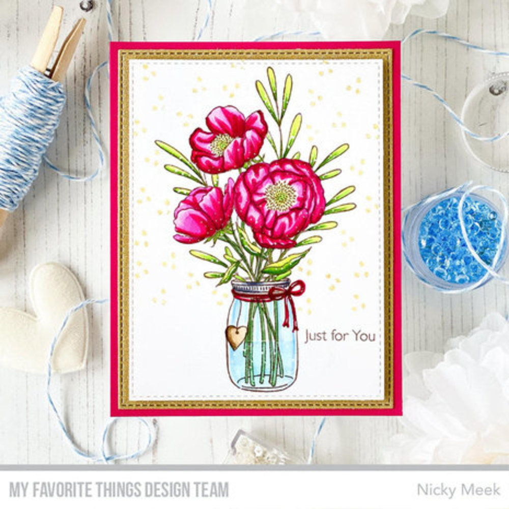 My Favorite Things Gathered with Love Clear Stamps (SY-55)