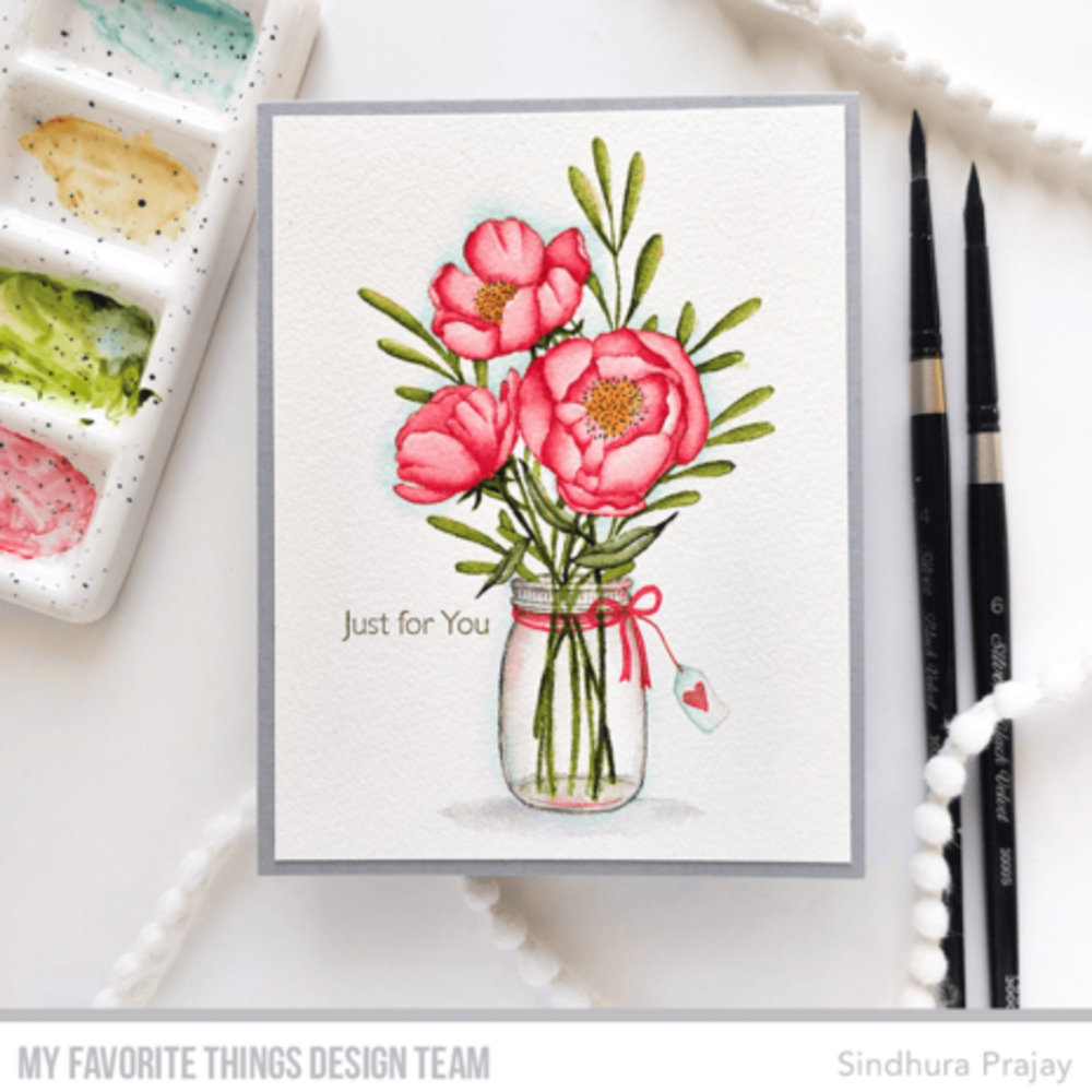 My Favorite Things Gathered with Love Clear Stamps (SY-55)