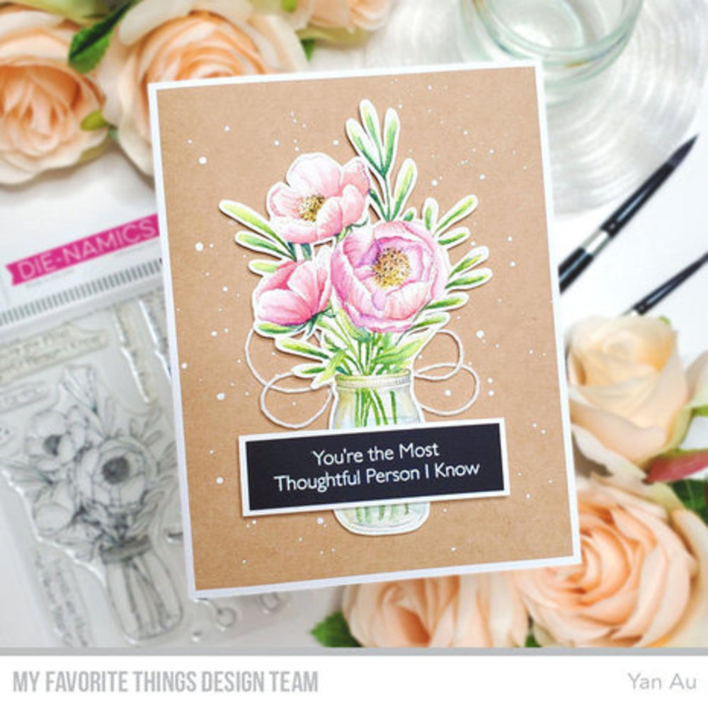 My Favorite Things Gathered with Love Clear Stamps (SY-55)