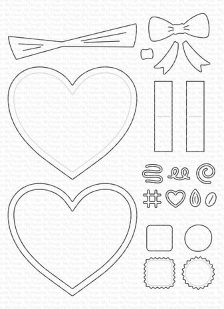 My Favorite Things Die-namics Box of Chocolates (MFT-2466) My Favorite Things Die-namics Box of Chocolates (MFT-2466)