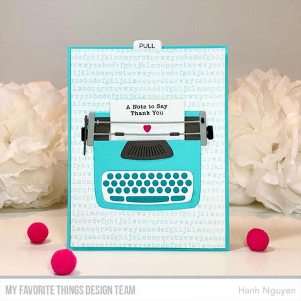 My Favorite Things Die-namics Typewriter (MFT-2469) My Favorite Things Die-namics Typewriter (MFT-2469)