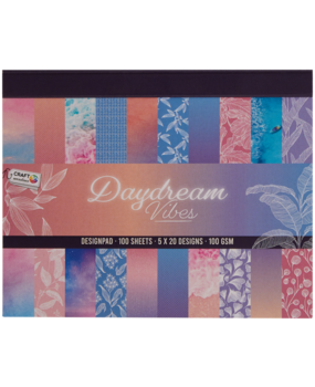 Craft Sensations Daydream Vibes 11,5x16,5 cm Paper Pad (CR1506/22A) Craft Sensations Daydream Vibes 11,5x16,5 cm Paper Pad (CR1506/22A)