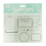Craft Sensations Clear Stamps Weekly Planner (CR0484/22A2)