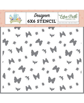 Echo Park It's Spring Time Bugs And Things Stencil (IST299035) Echo Park It's Spring Time Bugs And Things Stencil (IST299035)