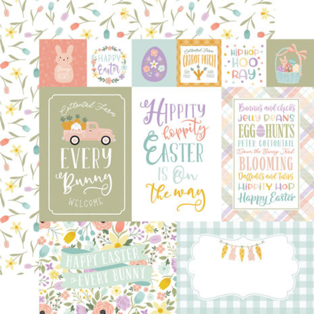 Echo Park It's Easter Time 6x6 Inch Paper Pad (IET300023) Echo Park It's Easter Time 6x6 Inch Paper Pad (IET300023)