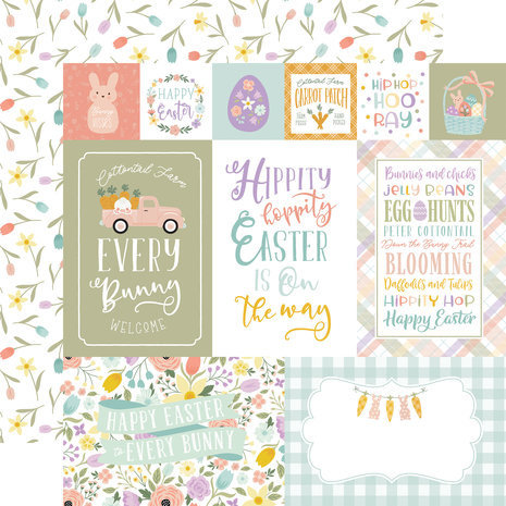Echo Park It's Easter Time 6x6 Inch Paper Pad (IET300023) Echo Park It's Easter Time 6x6 Inch Paper Pad (IET300023)