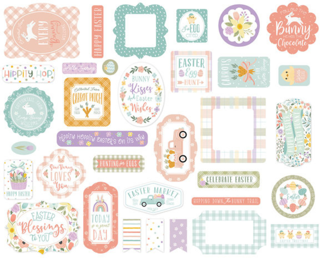 Echo Park It's Easter Time Ephemera (IET300024) Echo Park It's Easter Time Ephemera (IET300024)