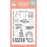 Echo Park It's Easter Time So Egg Cited Clear Stamps (IET300045)*