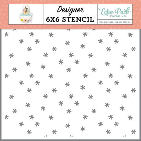 Echo Park It's Easter Time Tiny Daisies Stencil (IET300036) Echo Park It's Easter Time Tiny Daisies Stencil (IET300036)