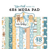 Echo Park Our Baby Boy 6x6 Inch Mega Pad (OBB302031)