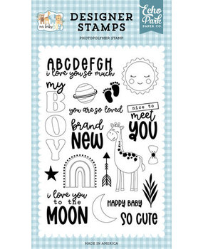Echo Park Our Baby Boy My Boy Clear Stamps (OBB302047)