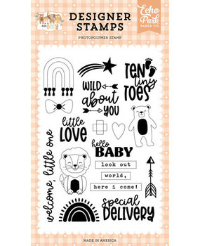 Echo Park Our Baby Little Love Clear Stamps (OB303044) Echo Park Our Baby Little Love Clear Stamps (OB303044)