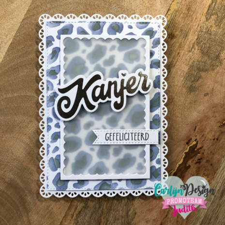 Carlijn Design Stencil A6 Panter (CDSC-0025) Carlijn Design Stencil A6 Panter (CDSC-0025)