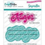 Carlijn Design Snijmallen Grote Teksten 6 Kanjer (CDSN-0205)