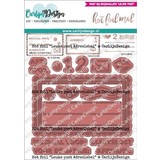 Carlijn Design Hot Foil Leuke Post Adreslabel (CDHF-0023)