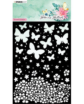 Studio Light Blooming Butterfly Masking Stencil Blooming Butterflies (SL-BB-MASK169)