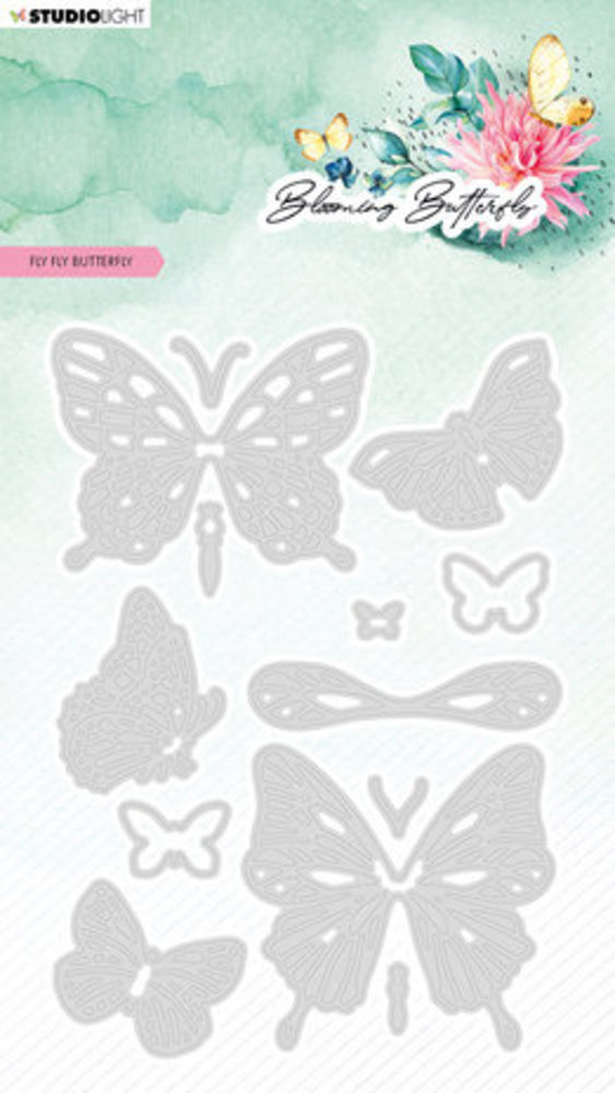 Studio Light Blooming Butterfly Snijmal Fly Fly Butterfly (SL-BB-CD484) Studio Light Blooming Butterfly Snijmal Fly Fly Butterfly (SL-BB-CD484)