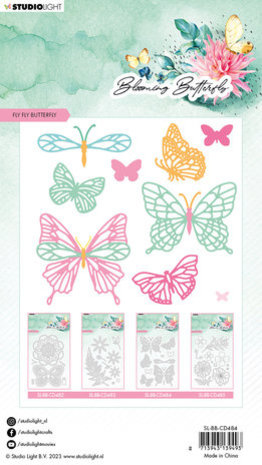 Studio Light Blooming Butterfly Snijmal Fly Fly Butterfly (SL-BB-CD484) Studio Light Blooming Butterfly Snijmal Fly Fly Butterfly (SL-BB-CD484)