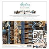 Mintay Garage 12x12 Inch Scrapbooking Paper Set (MT-GAG-07)