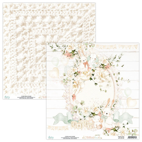 Mintay Little One 12x12 Inch Scrapbooking Paper Set (MT-LTO-07)