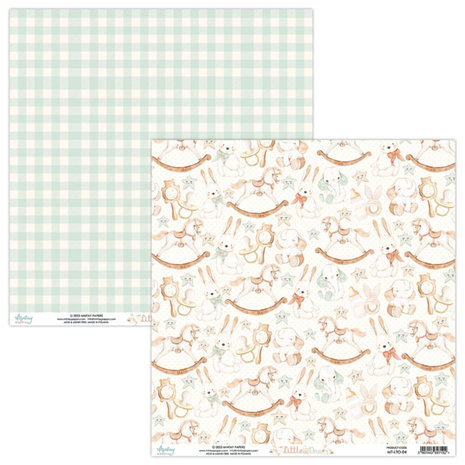 Mintay Little One 12x12 Inch Scrapbooking Paper Set (MT-LTO-07)