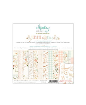 Mintay Little One 6x6 Inch Scrapbooking Paper Pad (MT-LTO-08) Mintay Little One 6x6 Inch Scrapbooking Paper Pad (MT-LTO-08)
