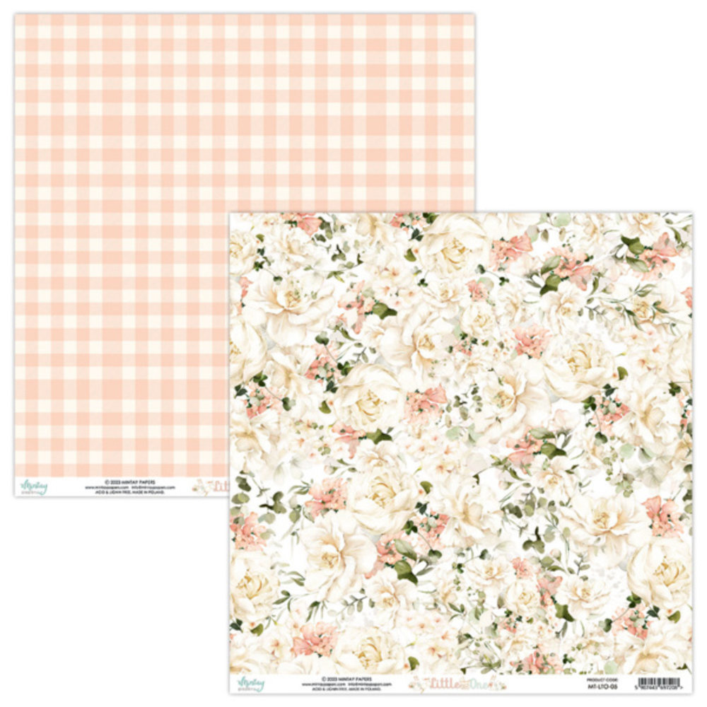 Mintay Little One 6x6 Inch Scrapbooking Paper Pad (MT-LTO-08) Mintay Little One 6x6 Inch Scrapbooking Paper Pad (MT-LTO-08)