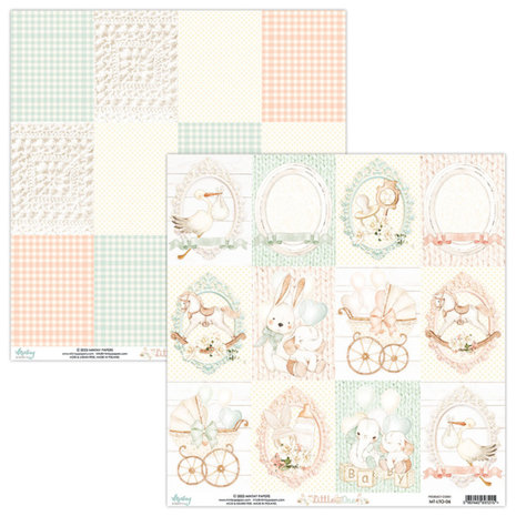 Mintay Little One 6x6 Inch Scrapbooking Paper Pad (MT-LTO-08) Mintay Little One 6x6 Inch Scrapbooking Paper Pad (MT-LTO-08)