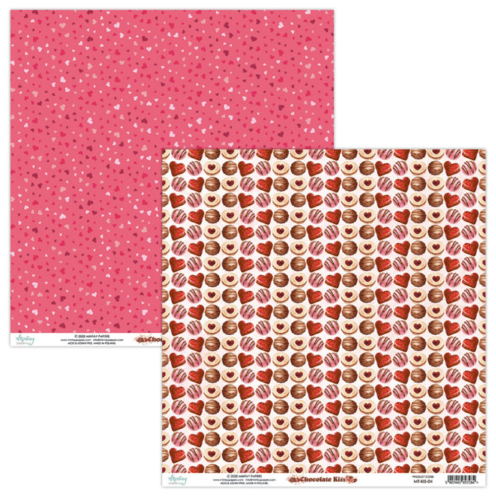 Mintay Chocolate Kiss 6x6 Inch Scrapbooking Paper Pad (MT-KIS-08) Mintay Chocolate Kiss 6x6 Inch Scrapbooking Paper Pad (MT-KIS-08)