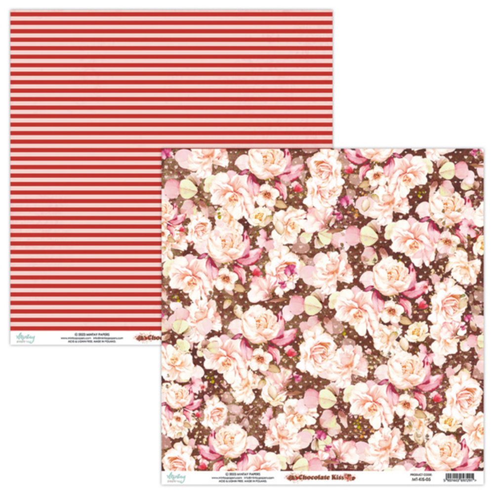 Mintay Chocolate Kiss 6x6 Inch Scrapbooking Paper Pad (MT-KIS-08) Mintay Chocolate Kiss 6x6 Inch Scrapbooking Paper Pad (MT-KIS-08)