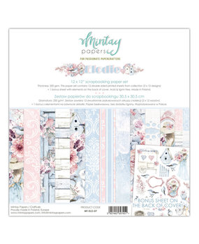 Mintay Elodie 12x12 Inch Scrapbooking Paper Set (MT-ELO-07)