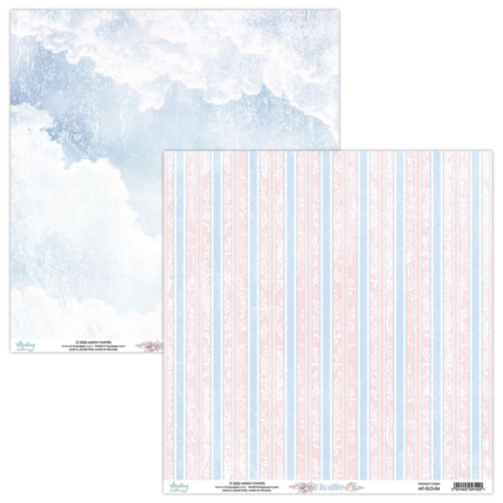 Mintay Elodie 12x12 Inch Scrapbooking Paper Set (MT-ELO-07)
