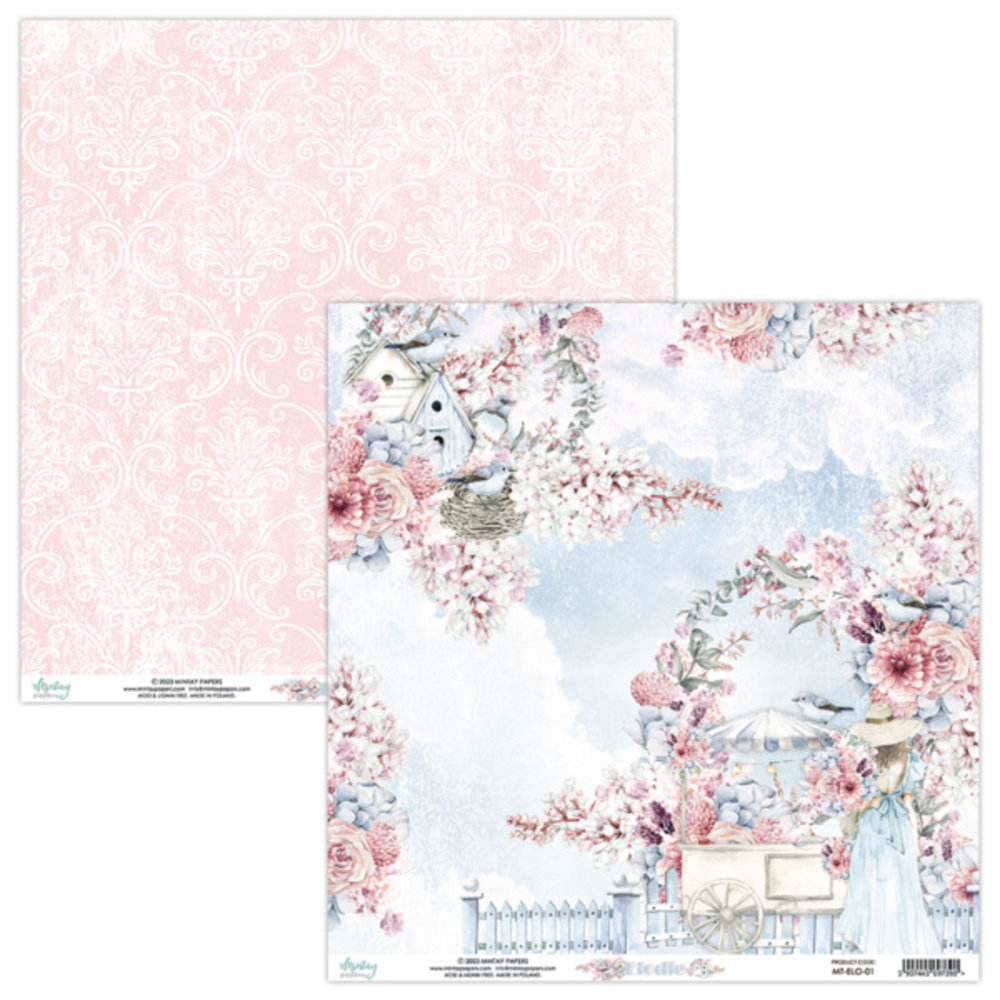 Mintay Elodie 6x6 Inch Scrapbooking Paper Pad (MT-ELO-08)