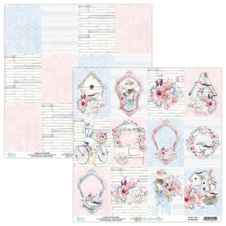 Mintay Elodie 6x6 Inch Scrapbooking Paper Pad (MT-ELO-08)