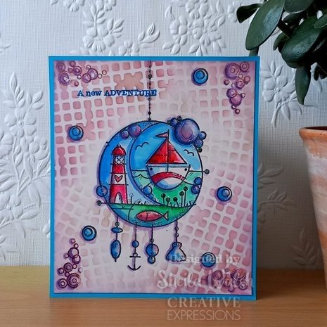 Woodware Seaside Dreamcatcher Clear Stamps (FRS970)