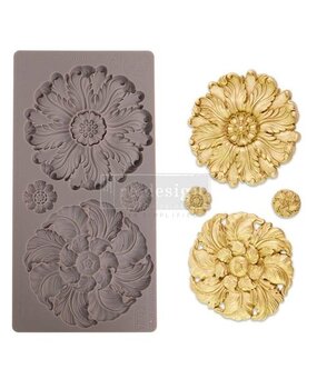 Re-Design Engraved Medallions 8,5x11 Inch Decor Mould (661151) Re-Design Engraved Medallions 8,5x11 Inch Decor Mould (661151)