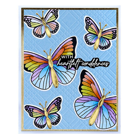 Spellbinders Celebrate You Diamond Plaid Embossing Folder (SES-036)