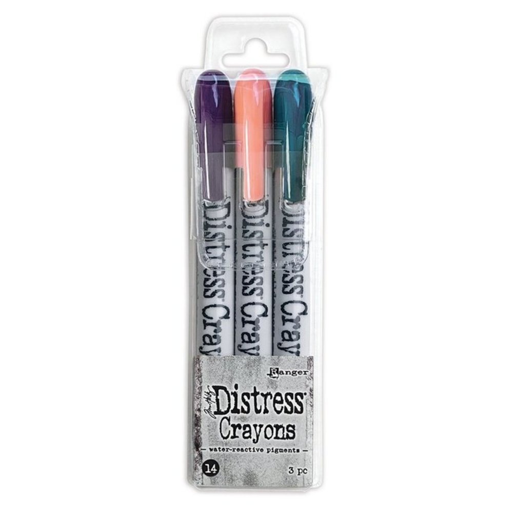 Ranger Tim Holtz Distress Crayon Set 14 (TDBK82293) Ranger Tim Holtz Distress Crayon Set 14 (TDBK82293)