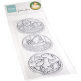 Marianne Design Hetty's Peek-a-boo Clear Stamps Chicken Family (CS1114)